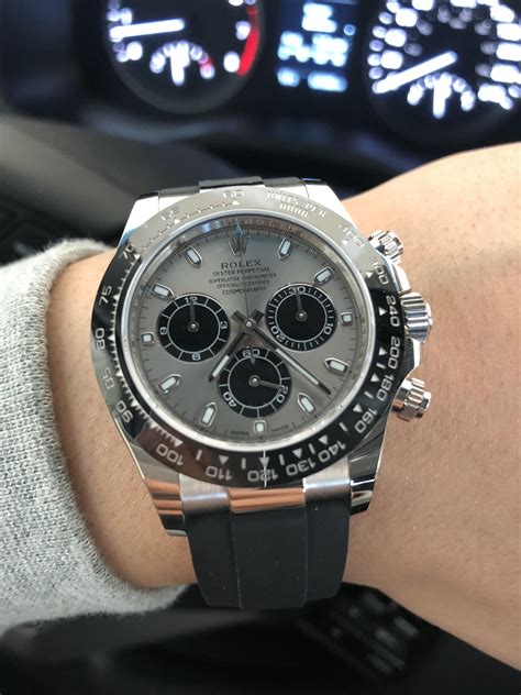 rolex daytona bracelet types|rolex daytona white gold price.